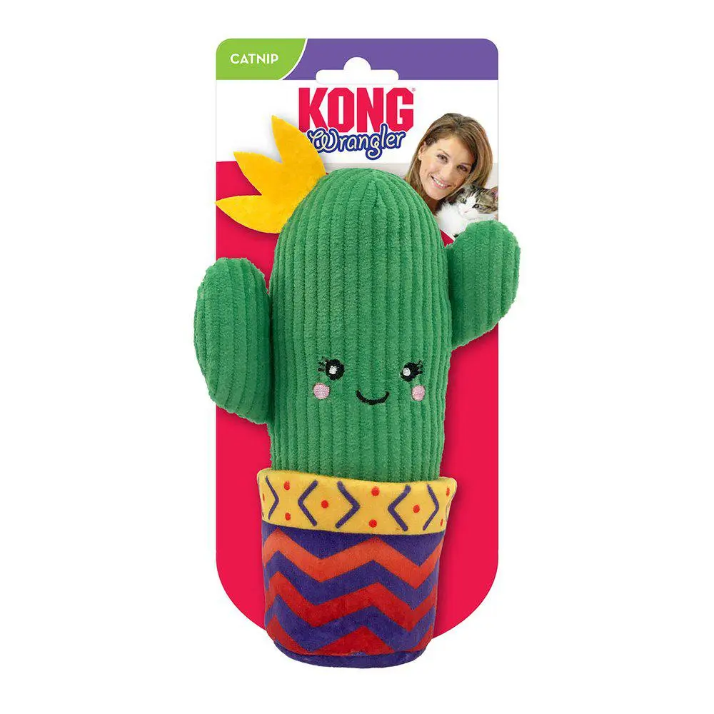Kong Kattelegetøj Wrangler Cactus 21,5x13x7,5 cm